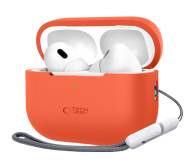 Tech-Protect Silicone do Apple Airpods Pro (1.|2. gen.) neon orange - 1285357 - zdjęcie 1